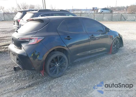 2021 Toyota Corolla Se Nightshade Edition z USA, uszkodzony, nr VIN JTND4MBE0M3118605